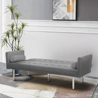 Futon Sofa Bed, Convertible Futon Couch Bed, Loveseat Sleeper Sofa, Daybed for Living Room, Apartment, Office