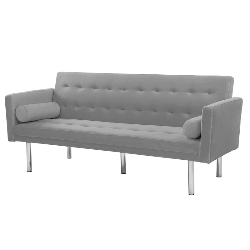 Futon Sofa Bed, Convertible Futon Couch Bed, Loveseat Sleeper Sofa, Daybed for Living Room, Apartment, Office