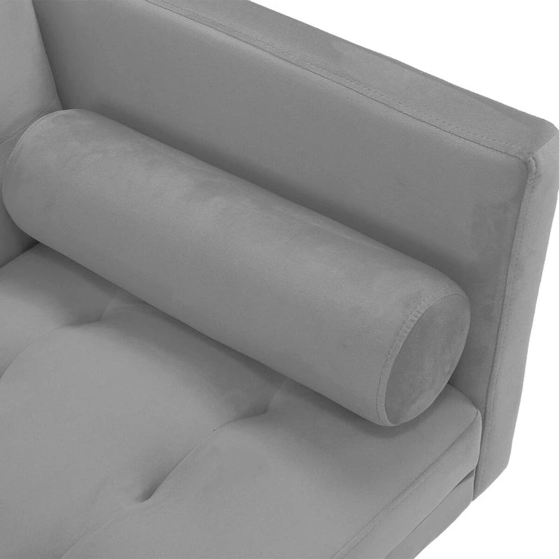 Futon Sofa Bed, Convertible Futon Couch Bed, Loveseat Sleeper Sofa, Daybed for Living Room, Apartment, Office