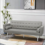 Futon Sofa Bed, Convertible Futon Couch Bed, Loveseat Sleeper Sofa, Daybed for Living Room, Apartment, Office