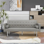 Futon Sofa Bed, Convertible Futon Couch Bed, Loveseat Sleeper Sofa, Daybed for Living Room, Apartment, Office