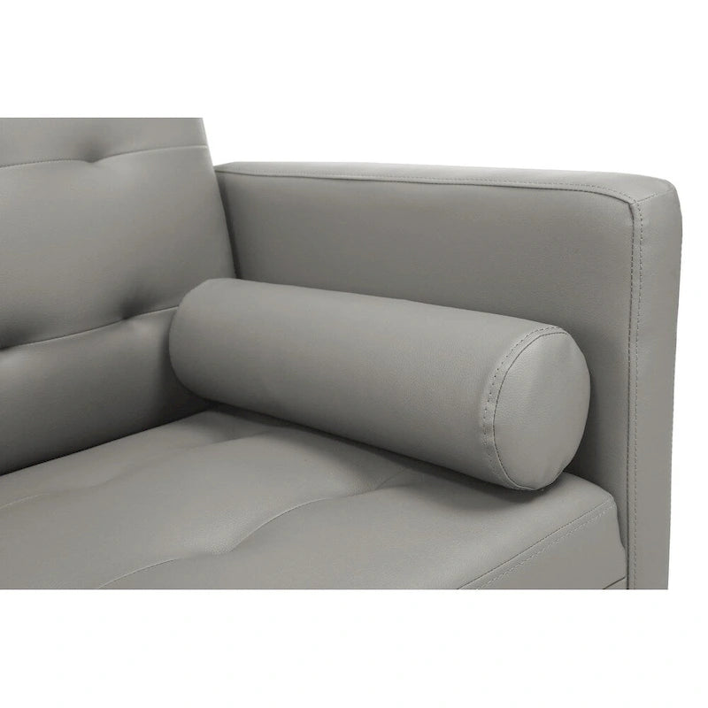Futon Sofa Bed, Convertible Futon Couch Bed, Loveseat Sleeper Sofa, Daybed for Living Room, Apartment, Office