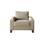 CraftPorch Simple Style Linen Upholstered Arm Chair