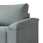 CraftPorch Simple Style Linen Upholstered Arm Chair