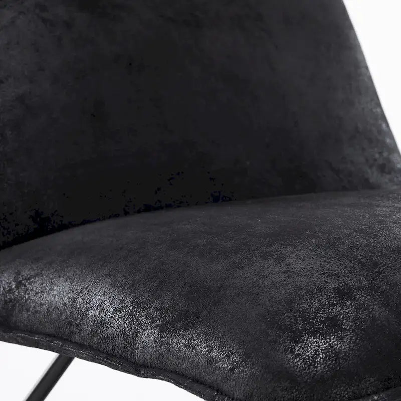 Mid Century Faux Leather Accent Chair With Adjustable Backrest Set of 2 - 31.5 H X 22.2 W X 23.6 D