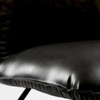 Mid Century Faux Leather Accent Chair With Adjustable Backrest Set of 2 - 31.5 H X 22.2 W X 23.6 D