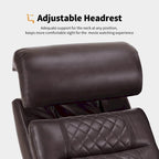 MCombo Power Recliner Chair, Electric Reclining Sofa with Adjustable Headrest and USB & Type Port, Faux Leather HTS432