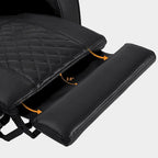 MCombo Power Recliner Chair, Electric Reclining Sofa with Adjustable Headrest and USB & Type Port, Faux Leather HTS432