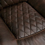 Ebello Leather Electric Power Recliner with Comfortable Footrest for Living Room