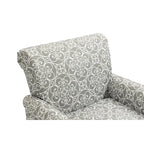 Mid-Century Modern Accent Chair Upholstered Lounge Arm Chair Single Sofa for Living Room