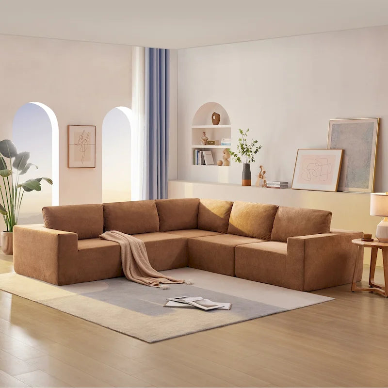 Modular L Shaped Sectional Sofa