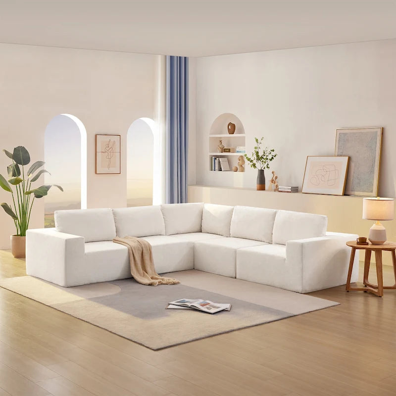 Modular L Shaped Sectional Sofa