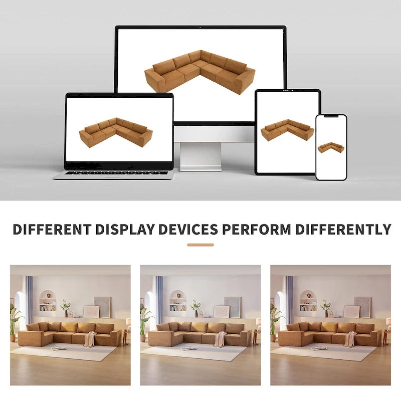 Modular L Shaped Sectional Sofa