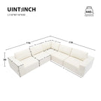 Modular L Shaped Sectional Sofa