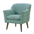 Woven Fabric Oversized Armchair