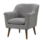 Woven Fabric Oversized Armchair