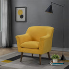 Woven Fabric Oversized Armchair