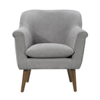 Woven Fabric Oversized Armchair