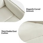 Curtis Rocker Swivel Recliner with Two Side Pockets by HULALA HOME