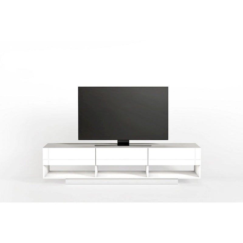 Nexera Stereo 72-inch 3-Drawer TV Stand, Black