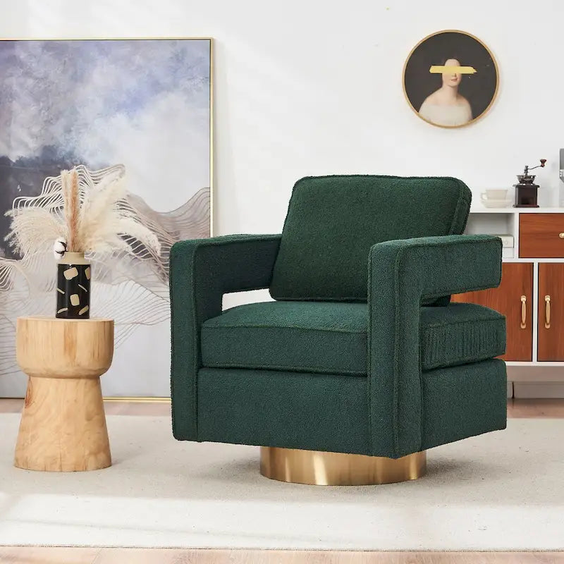 Swivel Barrel Chair for Living Room,for Nursery,Hotel,Bedroom,Office