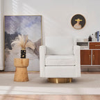 Swivel Barrel Chair for Living Room,for Nursery,Hotel,Bedroom,Office