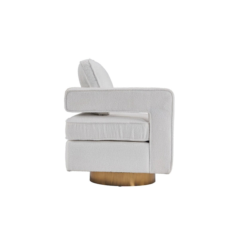 Swivel Barrel Chair for Living Room,for Nursery,Hotel,Bedroom,Office