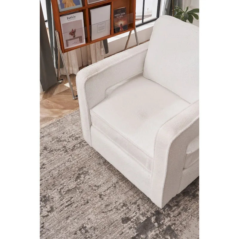 Swivel Barrel Chair for Living Room,for Nursery,Hotel,Bedroom,Office