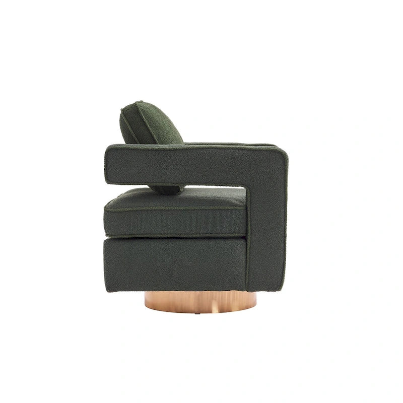 Swivel Barrel Chair for Living Room,for Nursery,Hotel,Bedroom,Office