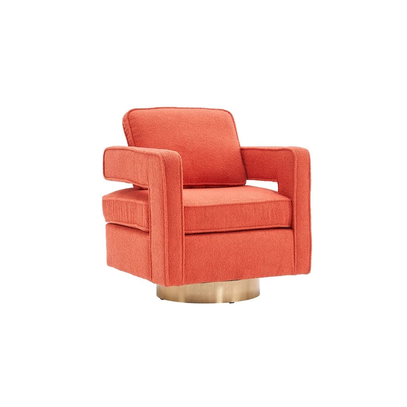 Swivel Barrel Chair for Living Room,for Nursery,Hotel,Bedroom,Office