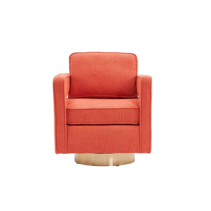 Swivel Barrel Chair for Living Room,for Nursery,Hotel,Bedroom,Office