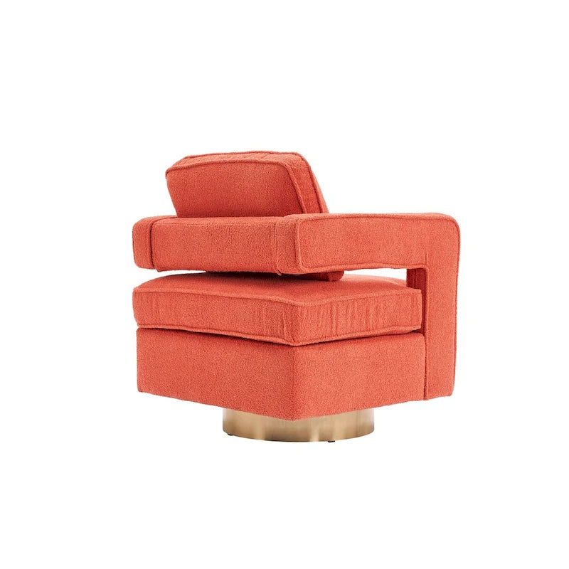 Swivel Barrel Chair for Living Room,for Nursery,Hotel,Bedroom,Office