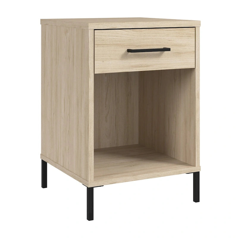 Bush Furniture Essence Living Room End Table with Drawer