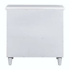 3-Drawer Nightstand Storage Wood Cabinet