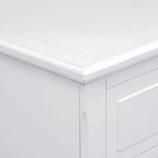 3-Drawer Nightstand Storage Wood Cabinet