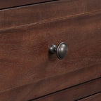 3-Drawer Nightstand Storage Wood Cabinet