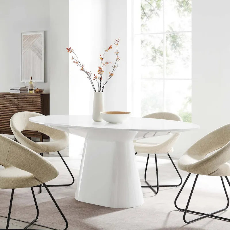 Provision 75 Oval Dining Table