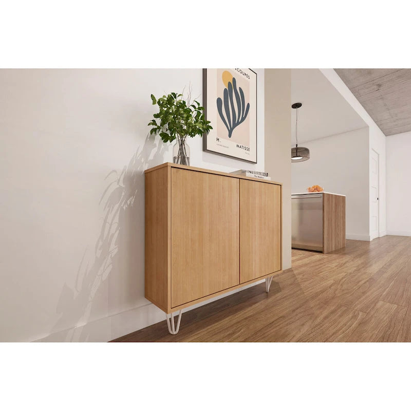 Nexera Slim 2-Door Cabinet