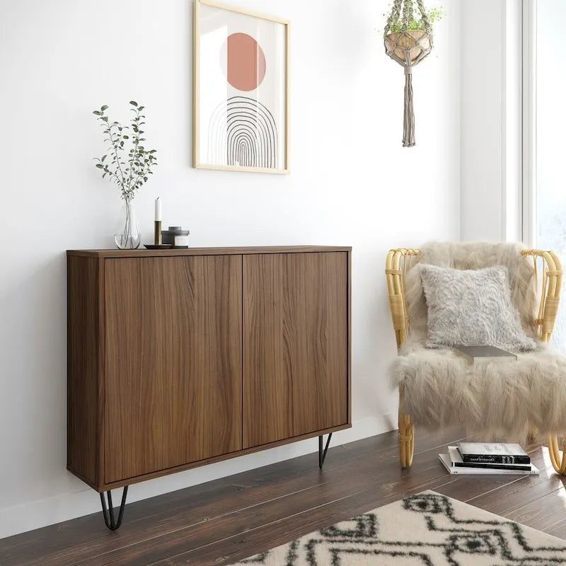 Nexera Slim 2-Door Cabinet