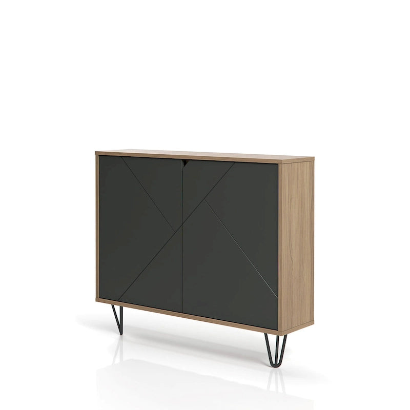 Nexera Slim 2-Door Cabinet
