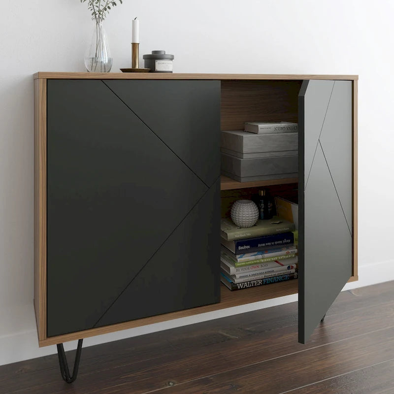 Nexera Slim 2-Door Cabinet