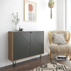 Nexera Slim 2-Door Cabinet