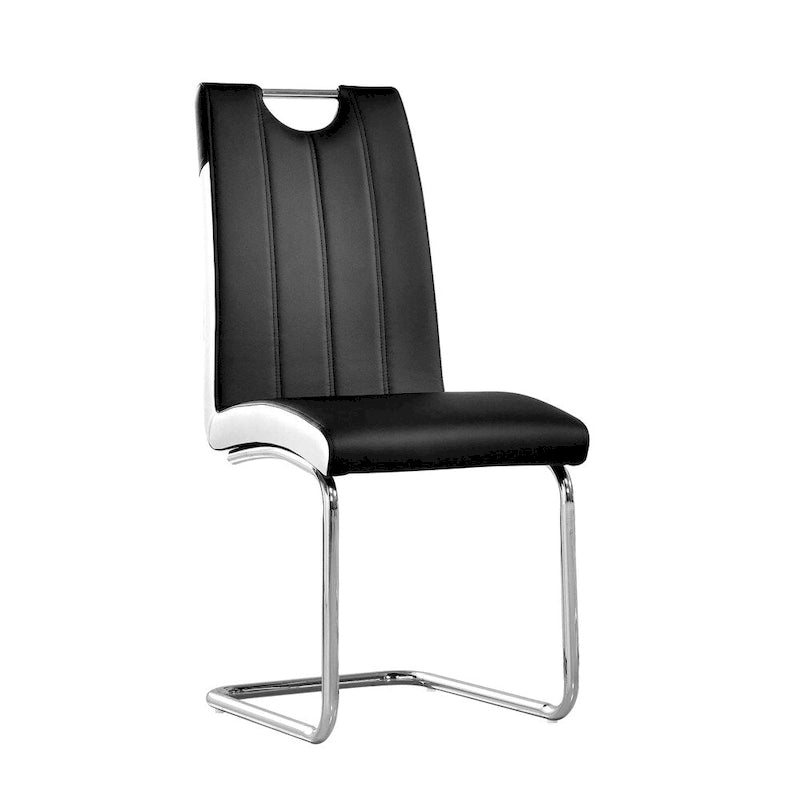 Best Master Furniture Two-tone Modern Side Chairs (Set of 2)