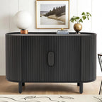 Light Luxury Sideboard with Adjustable Shelves and Large Storage Space