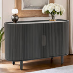 Light Luxury Sideboard with Adjustable Shelves and Large Storage Space