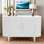 Light Luxury Sideboard with Adjustable Shelves and Large Storage Space