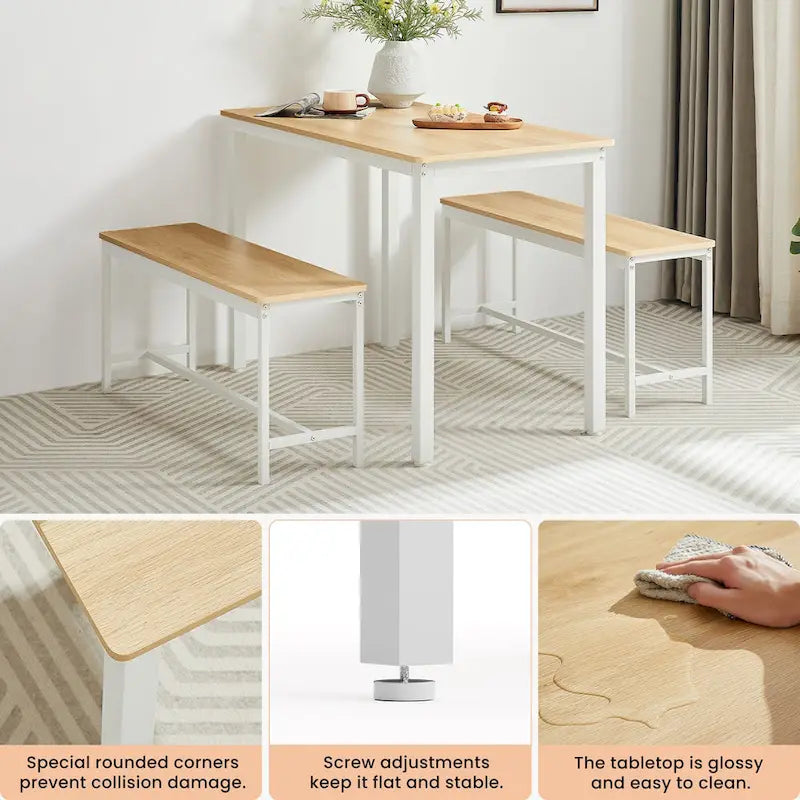 Dining Counter Table Set for Kitchen