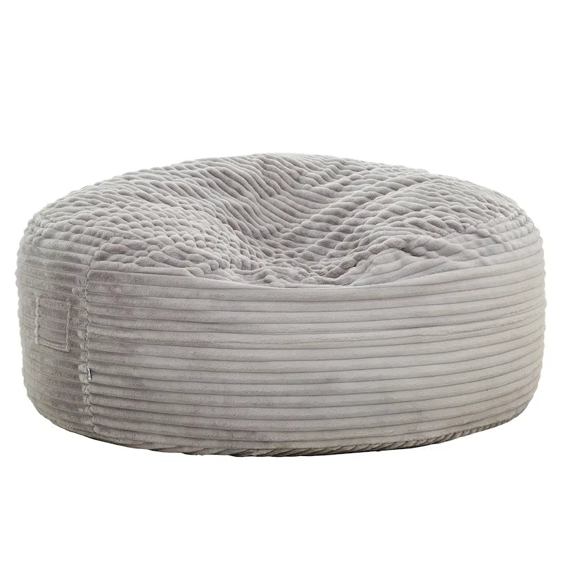 Sealy Kade 6ft Faux Fur Foam Bean Bag