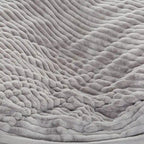 Sealy Kade 6ft Faux Fur Foam Bean Bag
