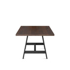 Amisco Otello 40 x 72 Solid Wood Dining Table